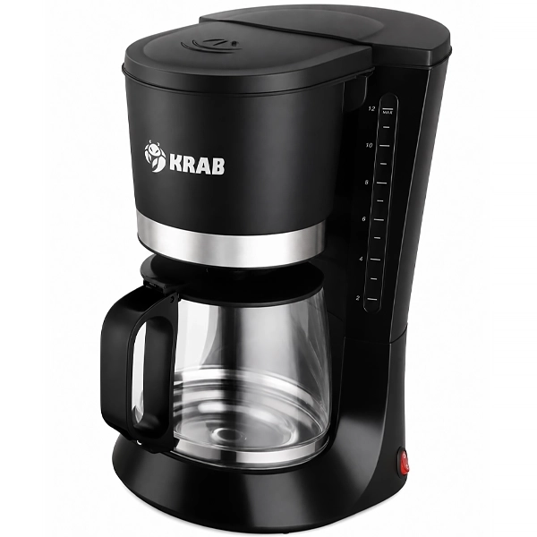 Cafetera Karab KBCE1200 700 watts 220V ~ 50/60Hz - Negra/Plata