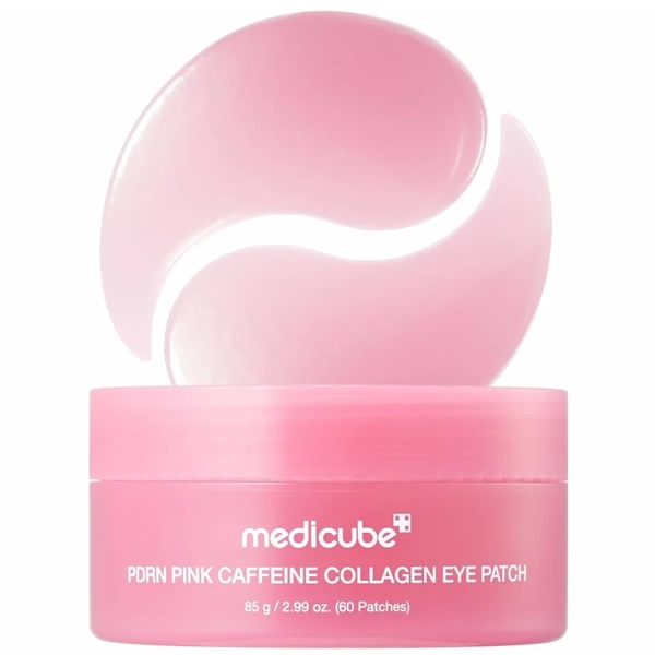 MASCARA OLHOS MEDICUBE PDRN PINK CAFFEIN COLLAG EYE PATC(60UN)85G(6441