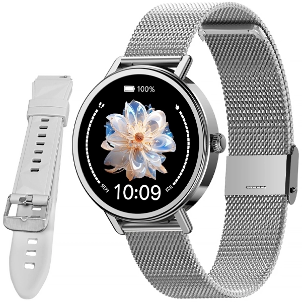 Reloj Blackview X30 con Bluetooth - Plata