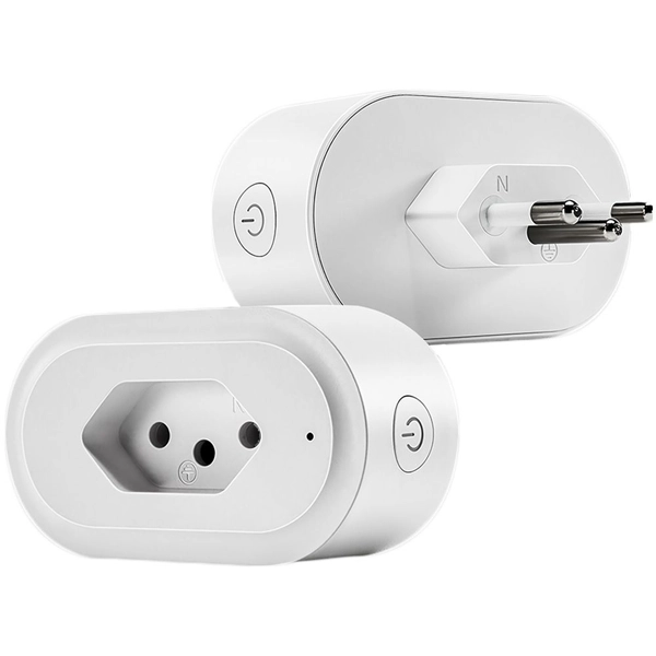 ADAPTADOR DE TOMADA 4LIFE FLP16ABR SMART PLUG PRO BRANCO