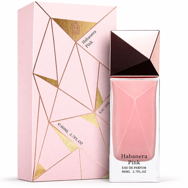 PERFUME FEM ARABE AURORA SCENTS HABANERA PINK EDP 80ML (541303)