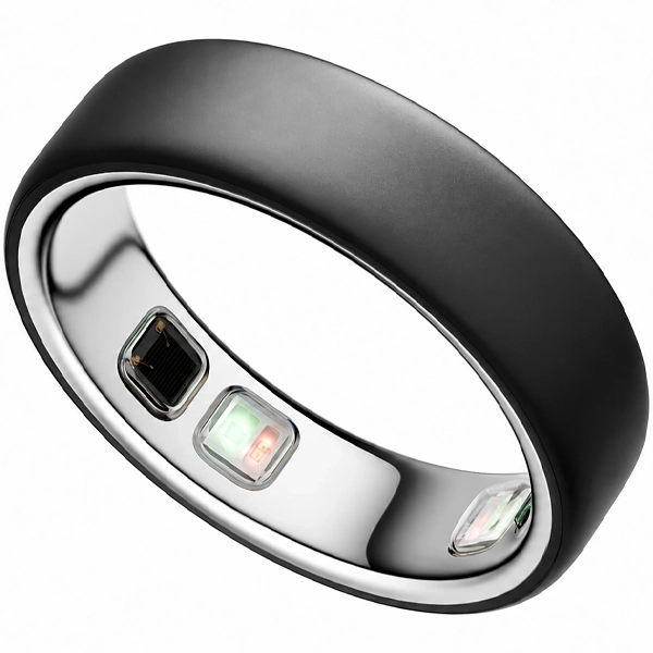 ANEL OURA RING 5 SMART RING SIZE  7 JZ90-61620-07 CINZA ESCURO