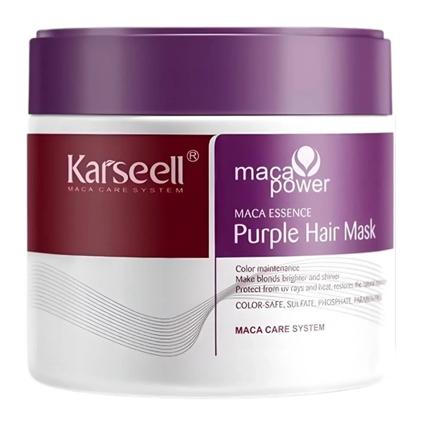Máscara Capilar Karseell Maca Power Essence Purple Hair 100ml
