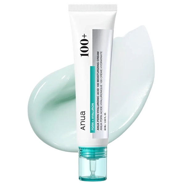 Creme Facial Hidratante Anua PDRN Hyaluronic Acid 100 de 60ml