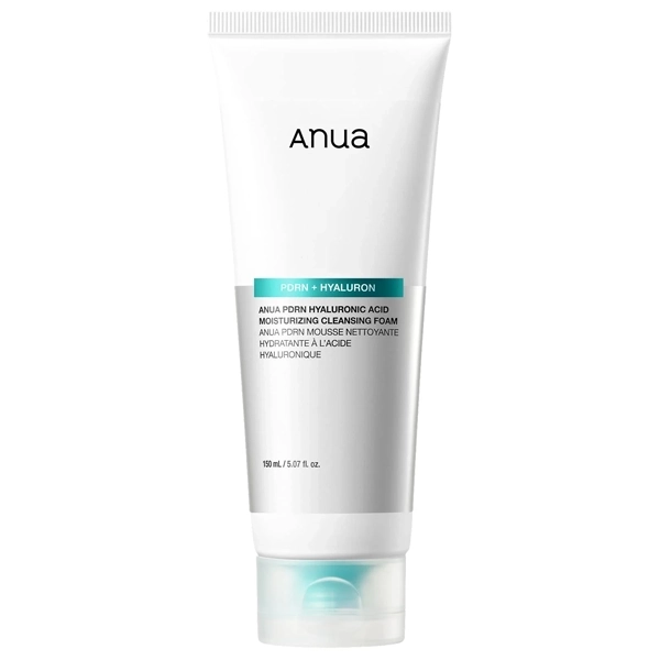 Espuma Facial de Limpeza Anua PDRN Hyaluronic Acid Moisturizing 150ml