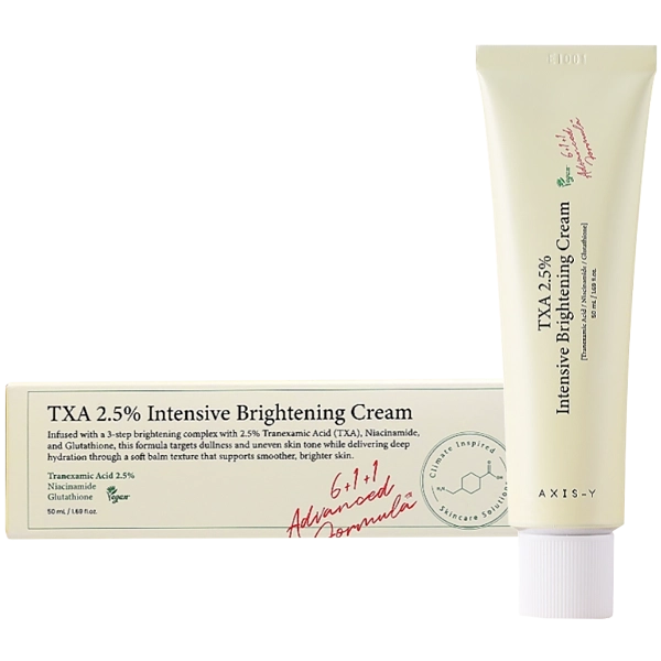 Crema Facial Hidratante Axis-y TXA 2.5% Intensive Brightening 50ml