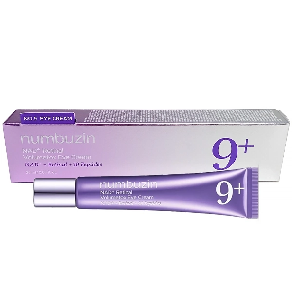 Crema para Contorno de Ojos Numbuzin No.9 NAD+ Retinol Volumetox Eye Cream de 20ml