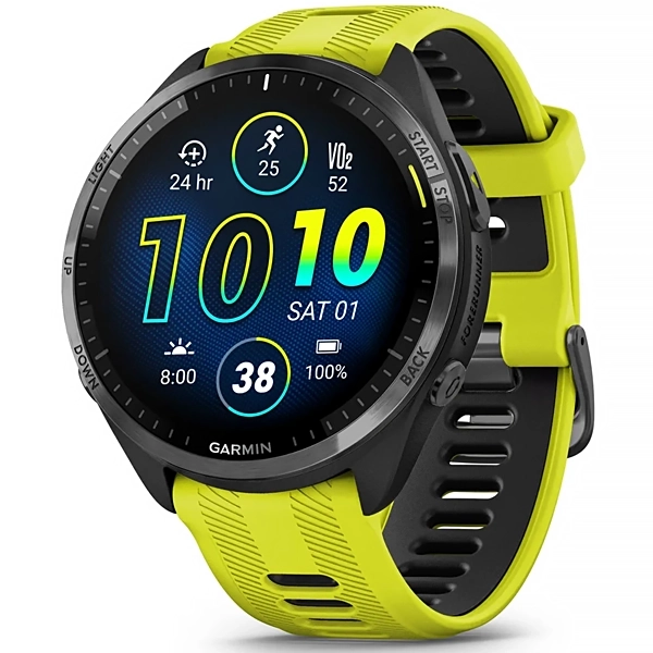 RELOGIO GARMIN FORERUNNER 965 AMOLED SMART WATCH 010-02809-22 PRE/AMAR