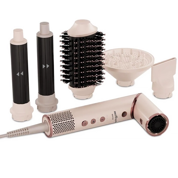 Secador de Cabelo Britania BSD15A 1.450 watts 127V ~ 60Hz – Rosa/Preto