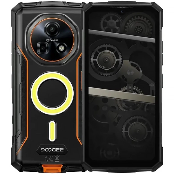 Celular DOOGEE Fire 5 Ultra NFC Dual SIM de 128GB/6GB RAM de 6.6" 48MP/8MP - Blaze Orange