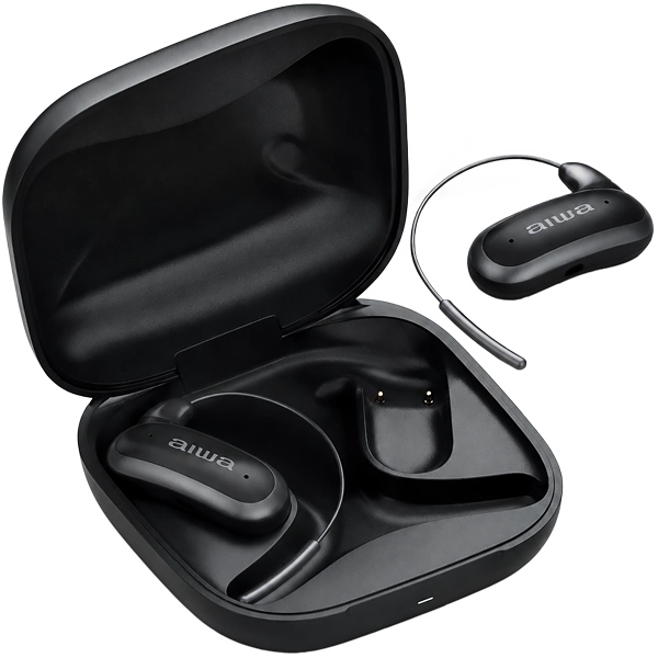 Auricular Inalámbrico Aiwa OWS Open AWG10B - Gris