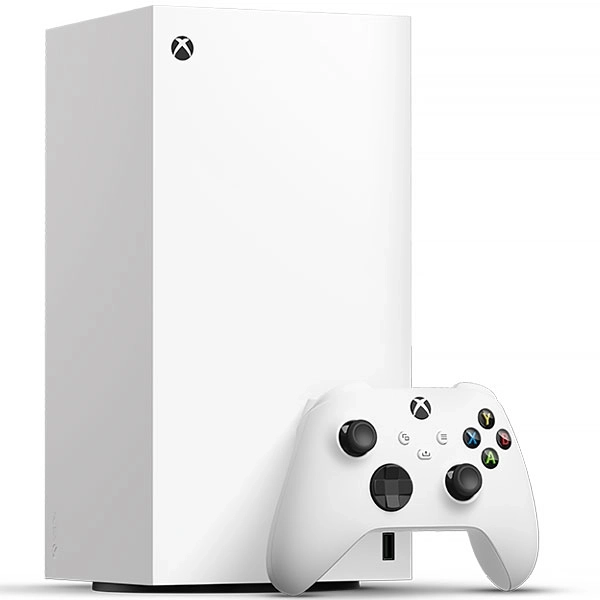Console Xbox Series X All Digital de 1TB Microsoft 1882 Bivolt - Branco (Caixa Feia)