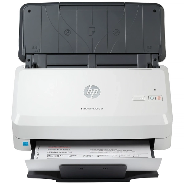 Scanner HP ScanJet Pro 3000 s4 (6FW07A) Bivolt - Branco/Cinza