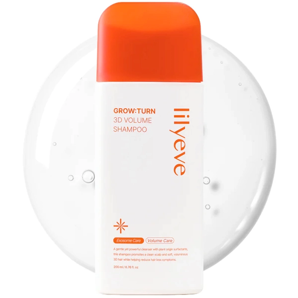 SHAMPOO LILYEVE GROW:TURN EXOSOME 3D VOLUME BRUSH 200ML (311984)