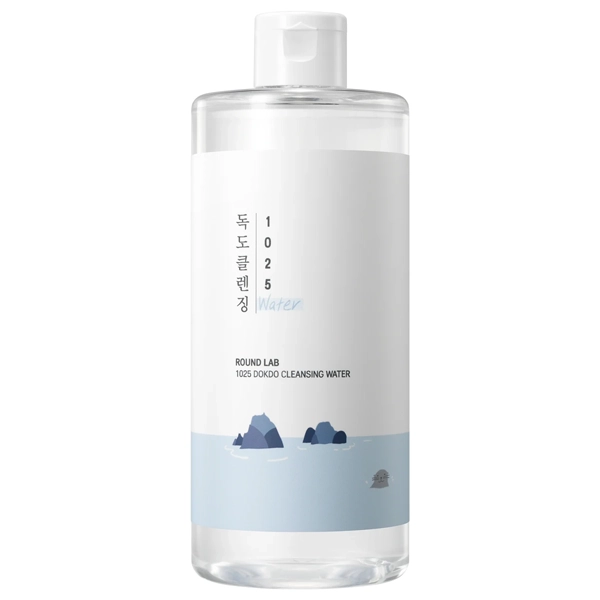 Limpador Facial ROUND LAB 1025 Dokdo Cleansing Water de 400ml