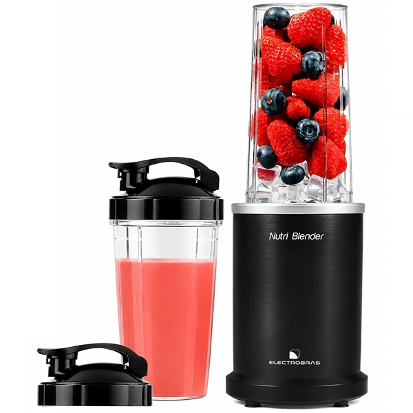 Liquidificador Electrobras Nutri Blender EBNB-1000 1.000 watts 750 ml 220 - 240 V ~ 50/60 Hz - Preto