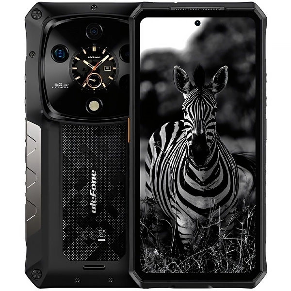 Celular Ulefone Armor 28 Ultra NFC Dual SIM de 1TB/16GB RAM de 6.67" 50+64+50MP/50MP - Epic Black