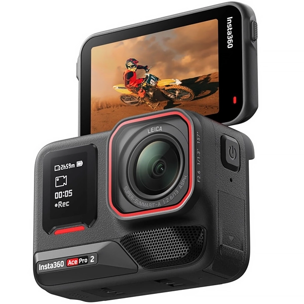 CAMERA INSTA360 ACE PRO 2 CREATOR BUNDLE 8K ACTION CAM KIT PRETO/VRM