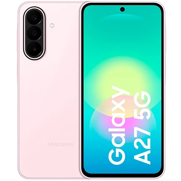 Celular Samsung Galaxy A27 5G SM-A276B Dual SIM de 256GB/8GB RAM de 6.7" 50+5+2MP/12MP - Light Pink