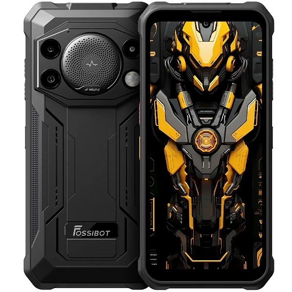 Celular Fossibot F110L NFC Dual SIM de 128GB/4GB RAM de 6.75" 5+50MP/8MP - Negro