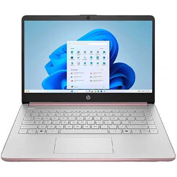 Notebook HP 14-dq6105dx 14" Intel N150 4GB RAM 128GB UFS – Rosa