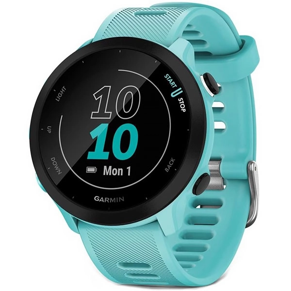 RELOGIO GARMIN FORERUNNER 55 SMART WATCH 010-02562-12 (CX FEIA) AZUL