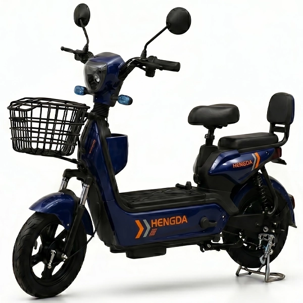 MOTO ELETRICA HENGDA YQ-JY 350WATTS (MONTADO) AZUL ESCURO