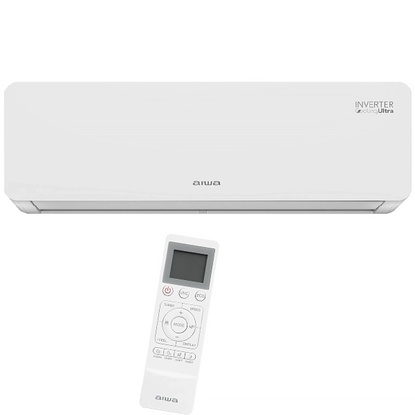 Ar Condicionado Aiwa AW12INV60WF Inverter 12.000 BTUs Frio/Quente 60Hz - Branco