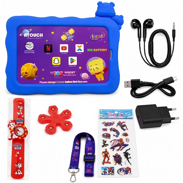 Tablet: Azul Claro - Funda: Azul