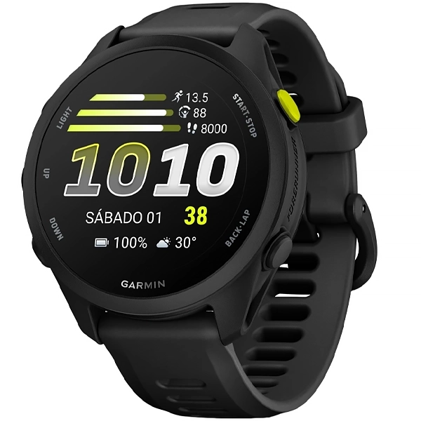 Relógio Garmin Forerunner 70 010-04307 43 mm com GPS/Bluetooth - Preto
