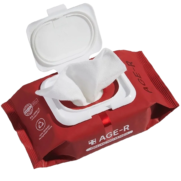 Lenço Desinfetantes Medicube AGE-R Sanitizing Wipes - 30 Unidades (Frasco Danificado)