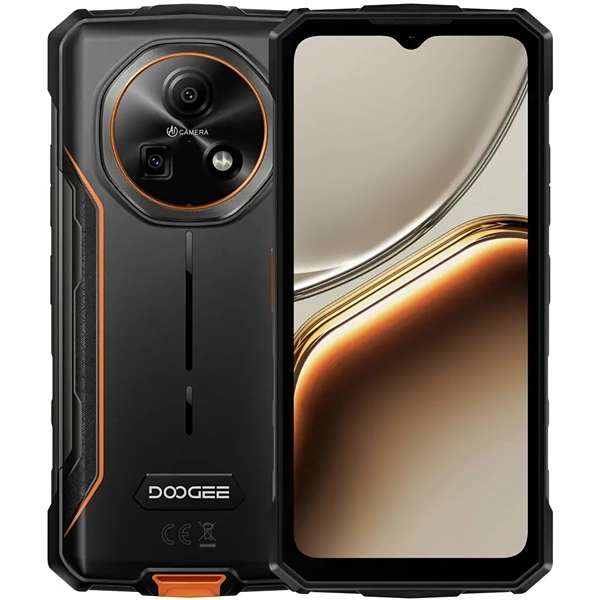 Celular DOOGEE Fire 7 NFC Dual SIM de 128GB/6GB RAM de 6.6" 64+2MP/16MP - Blaze Orange