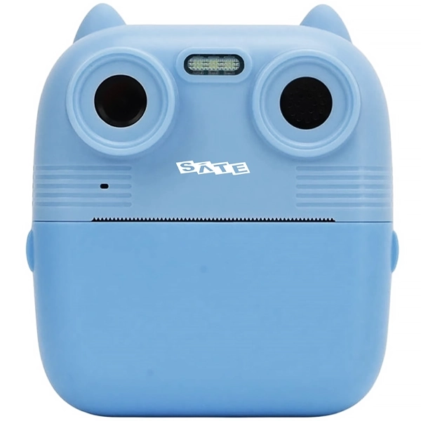 Cámara Infantil Satellite A-DV915 Full HD con Impresora - Azul