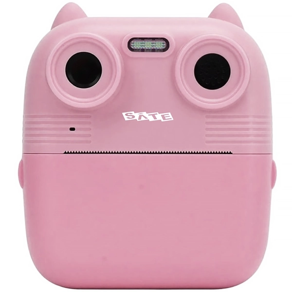 Câmera Infantil Satellite A-DV916 Full HD com Impressora - Rosa