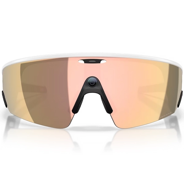 Óculos de Sol Inteligente Oakley Meta Vanguard 0W8001 com Câmera e Speaker - Black/Prizm Black