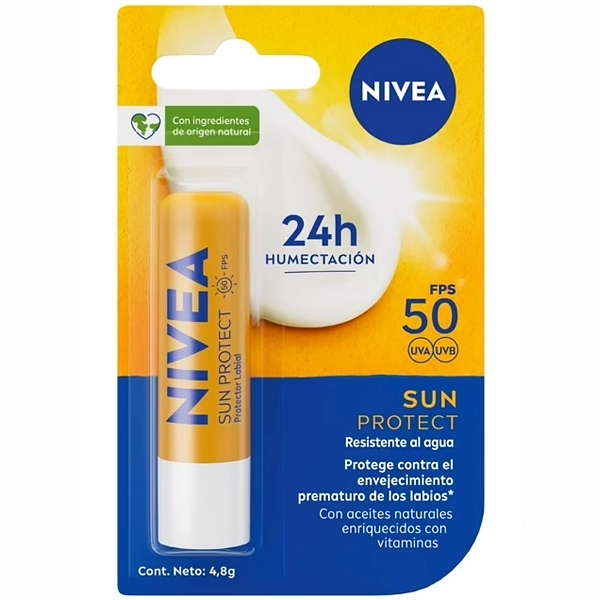 Protetor Solar Labial NIVEA Sun Protec SPF 50 4.8g