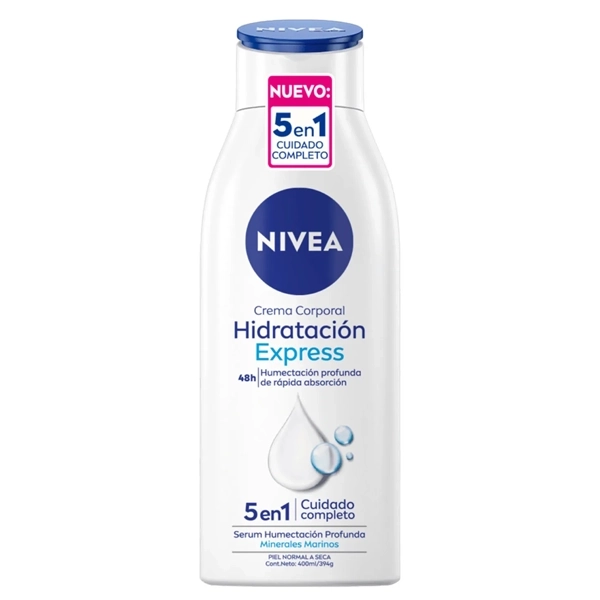 Creme Corporal Hidratante NIVEA Hidratación Express 400ml