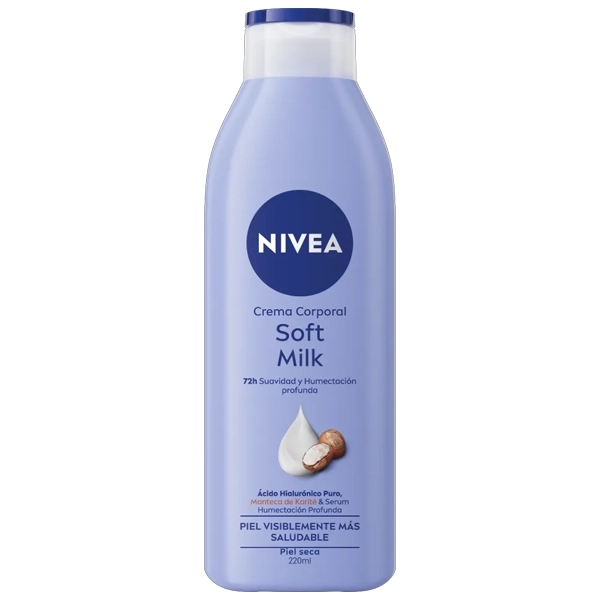 Crema Corporal Hidratante NIVEA Soft Milk 220ml