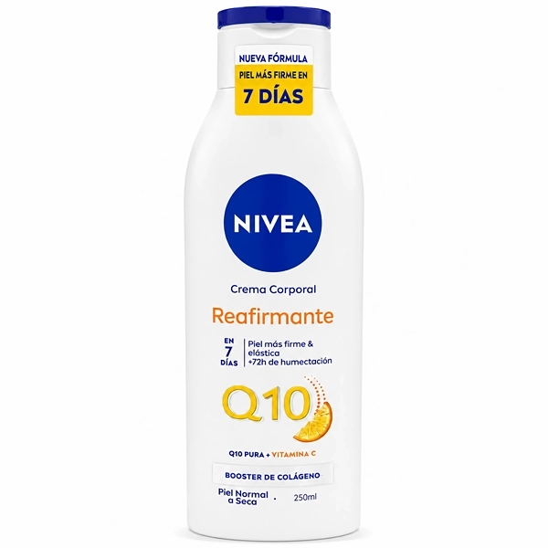 CREME CORPO NIVEA REAFIRMANTE Q10 +VITAMINA C 250ML (315109)
