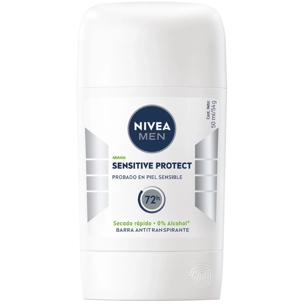 DESODORANTE NIVEA MEN BARRA SENSITIVE PROTECT 72H 54GR (067261)