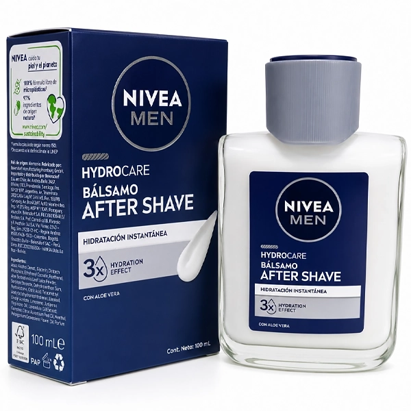 Bálsamo Facial Nivea Men Hydrocare After Shave de 100 ml