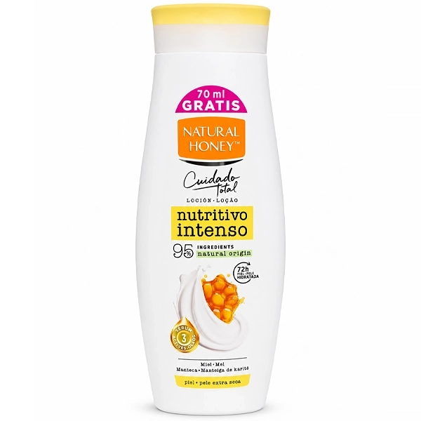 Loção Corporal Hidratante Natural Honey Nutritivo Intenso 400ml