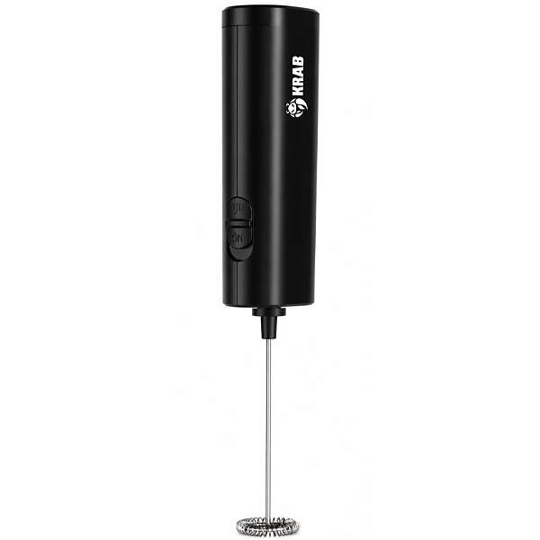 Mixer KRAB Mini Mixer KBMIM12 a Pilha - Preto/Prata