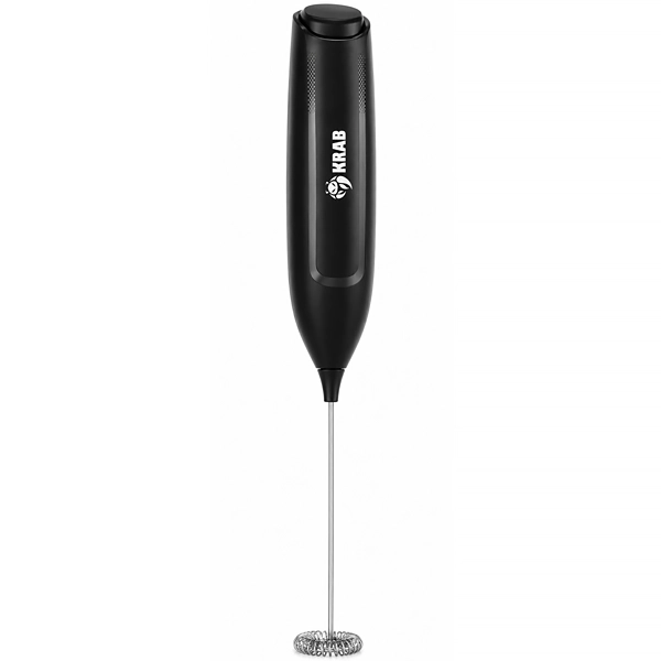 Mixer KRAB Mini Mixer KBMIM24 6 watts a Pilha - Preto/Prata