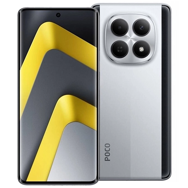 Celular Xiaomi POCO M8 5G NFC Dual SIM de 512GB/12GB RAM de 6.77" 50+2MP/20MP - Prata (Global)