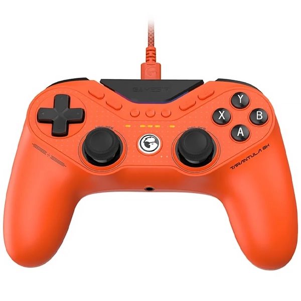 Controle GameSir Tarantula T3 8K para PC - Laranja Preto