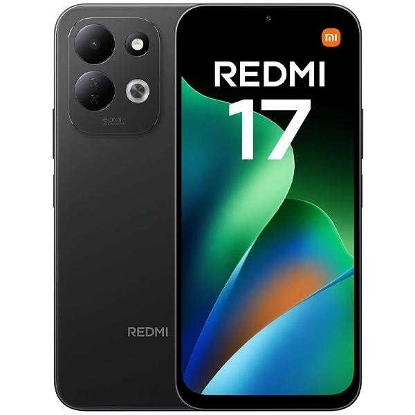 Celular Xiaomi Redmi 17 Dual SIM de 256GB/4GB RAM de 6.9" 50MP/8MP - Negro (Global)