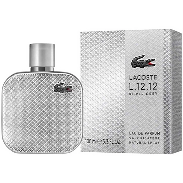 Perfume Masculino Lacoste L.12.12 Silver Grey EDP 100ml