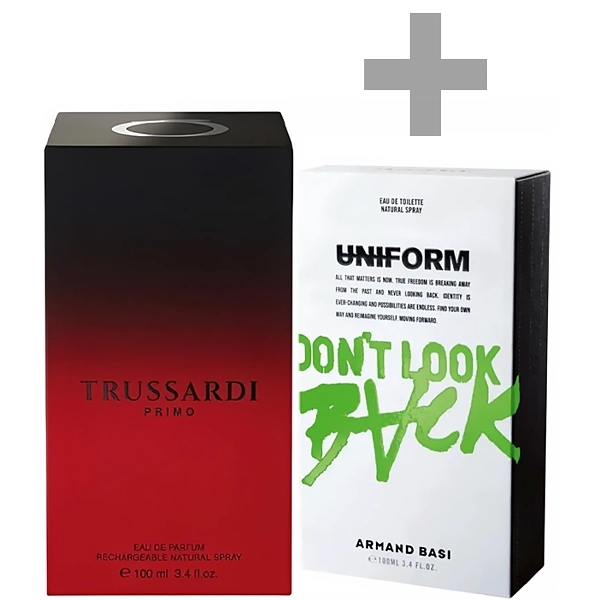Perfume Masculino Trussardi Primo EDP 100ml + Perfume Unissex Armand Basi Dont Look Bac EDT 100ml