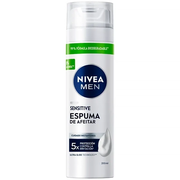 Espuma de Barbear NIVEA Men Sensitive 200ml